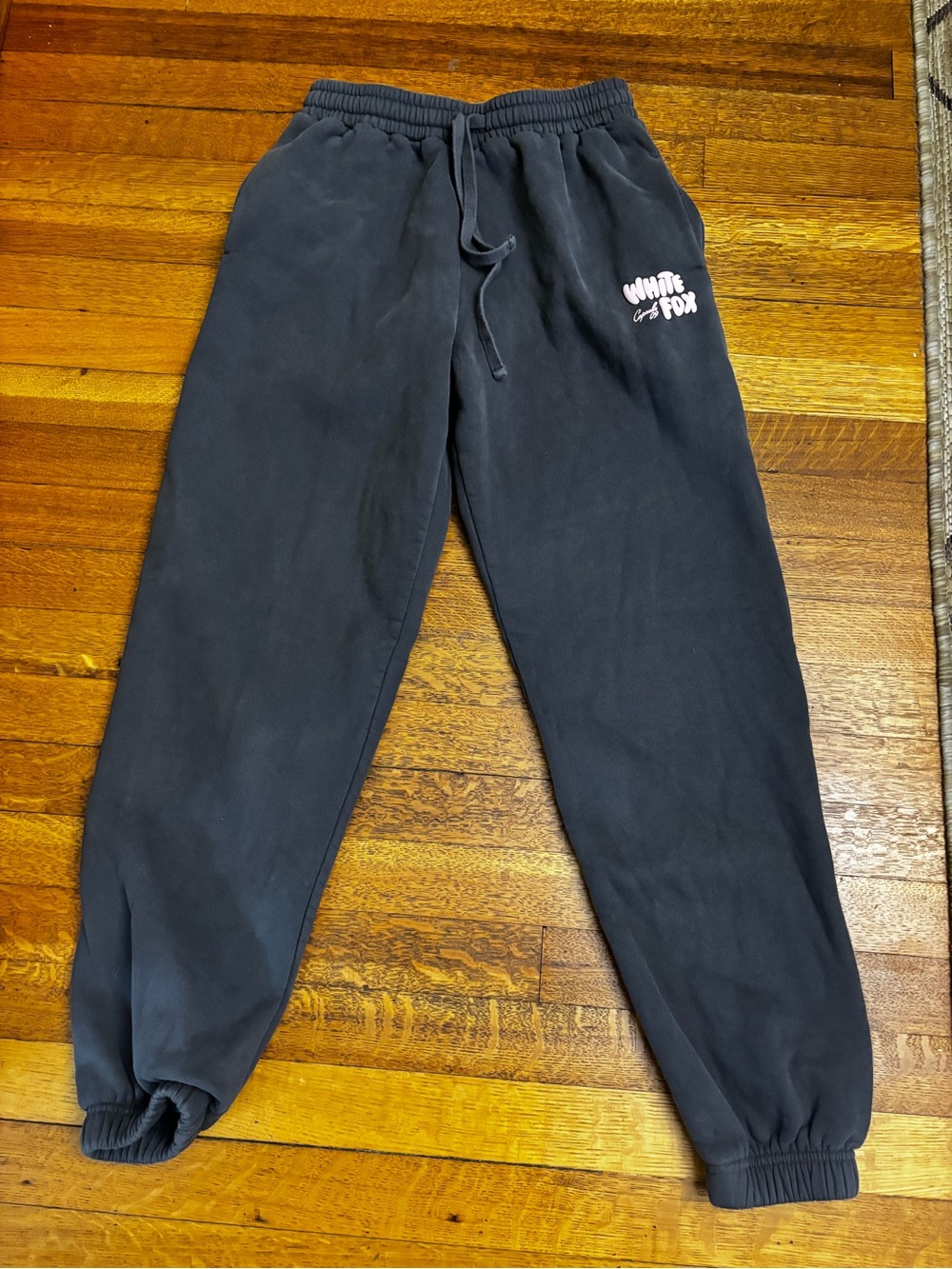 White Fox Sweatpants Joggers